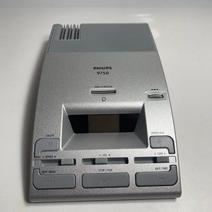 Philips LFH 9750 Digital Electronic Desktop Transcriber Recorder